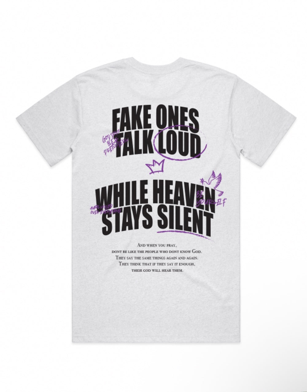 Heaven stays silent (purple)