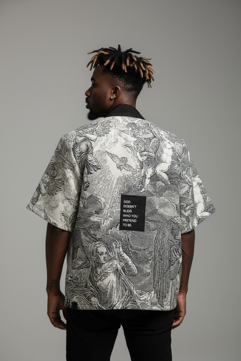 GDB tapestry shirt