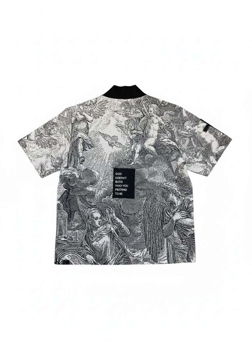GDB tapestry shirt