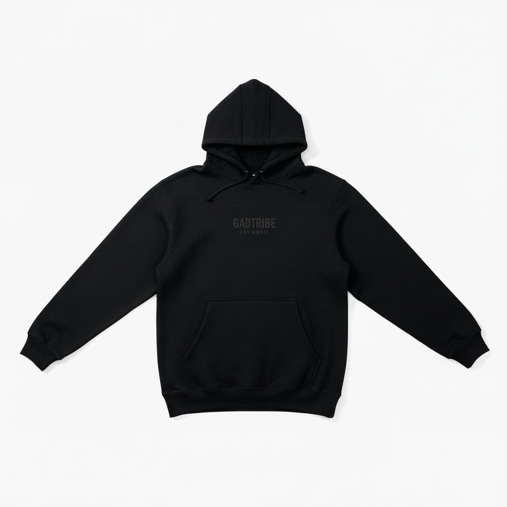 No pretending hoody (black/black)