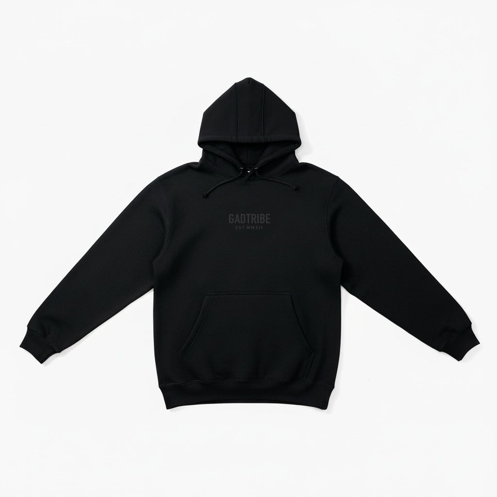 No pretending hoody (black/black)
