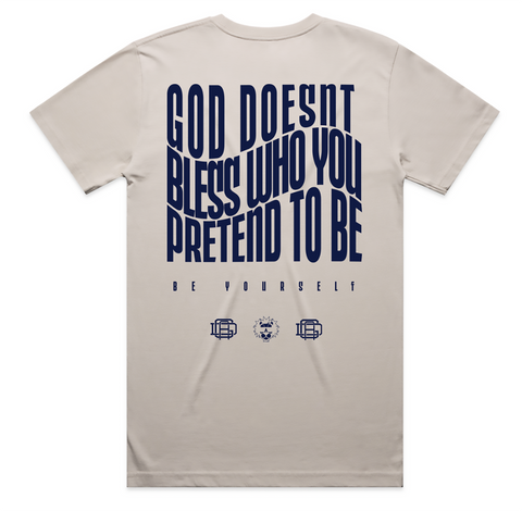 No Pretending Tee (Stone)