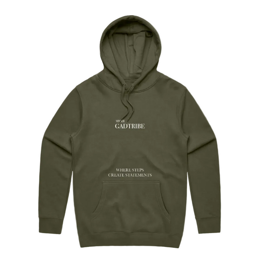 Steps create statements Hoody (Olive)