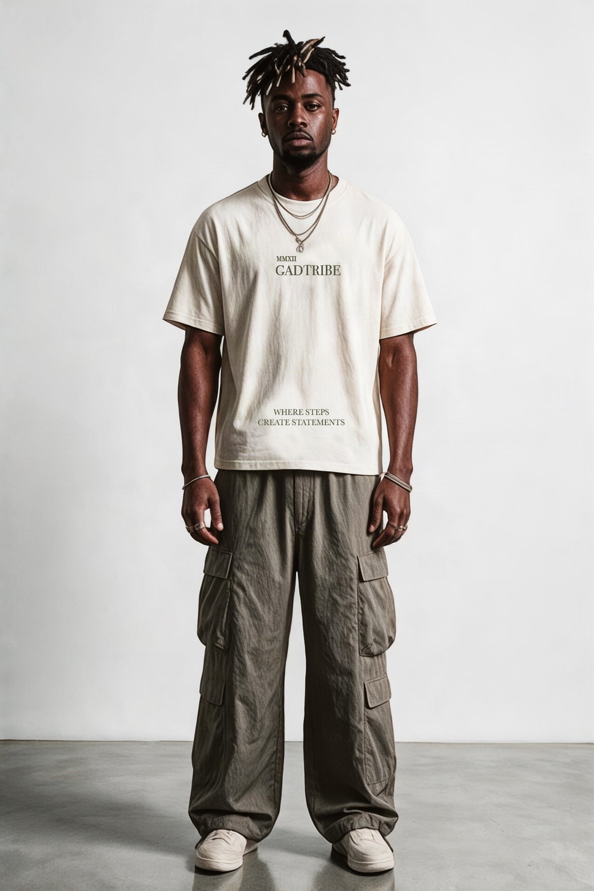Cropped Steps create statements (Olive)