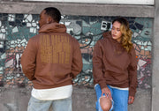 No pretending hoody (brown)