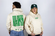 No pretending hoody (green)