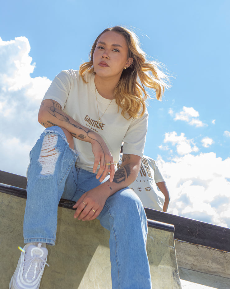 No Pretending Tee (Ecru)