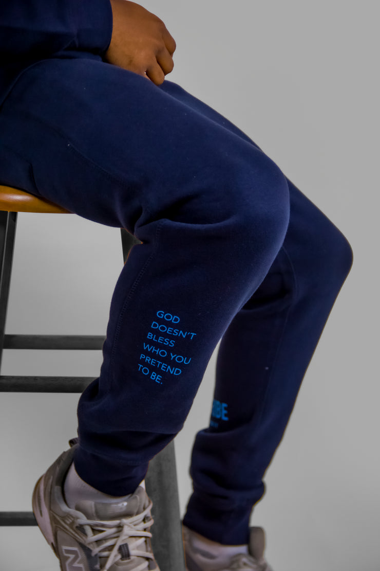 No pretending joggers (navy)