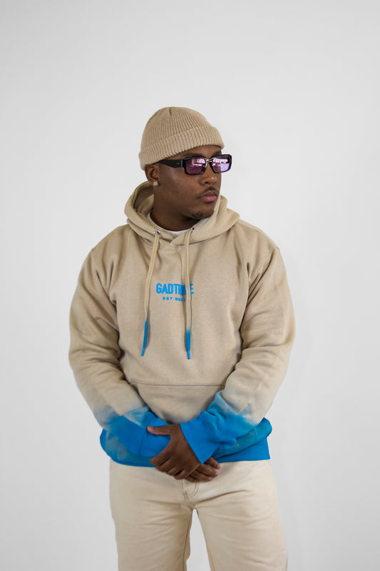 (Puff) No pretending hoody blue