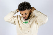 No pretending hoody (green)