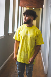 No Pretending Tee (Dye yellow)