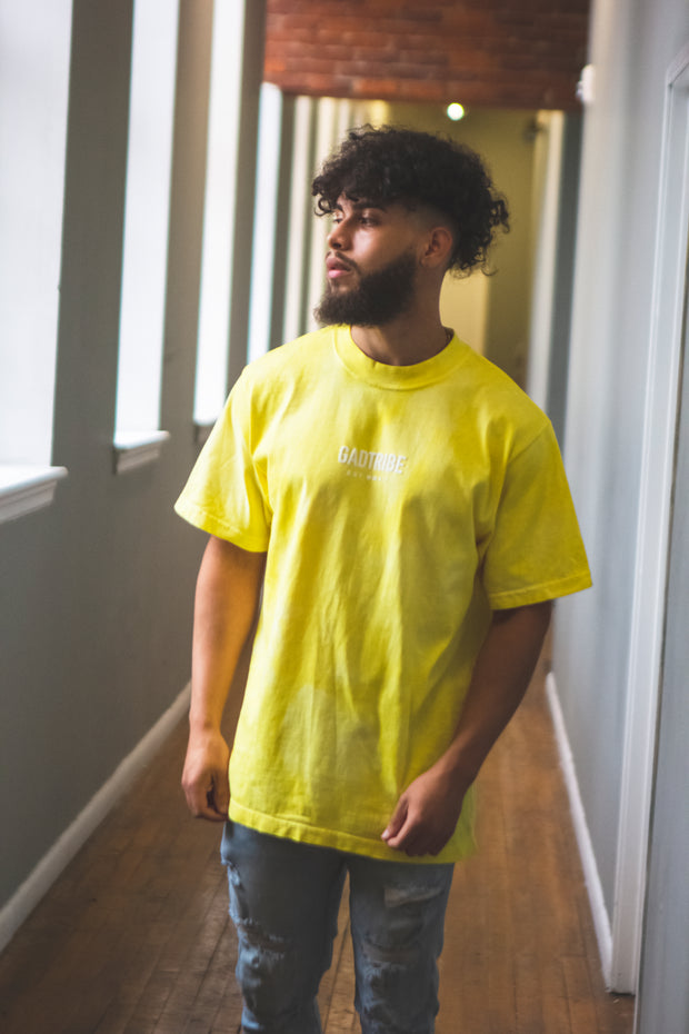 No Pretending Tee (Dye yellow)