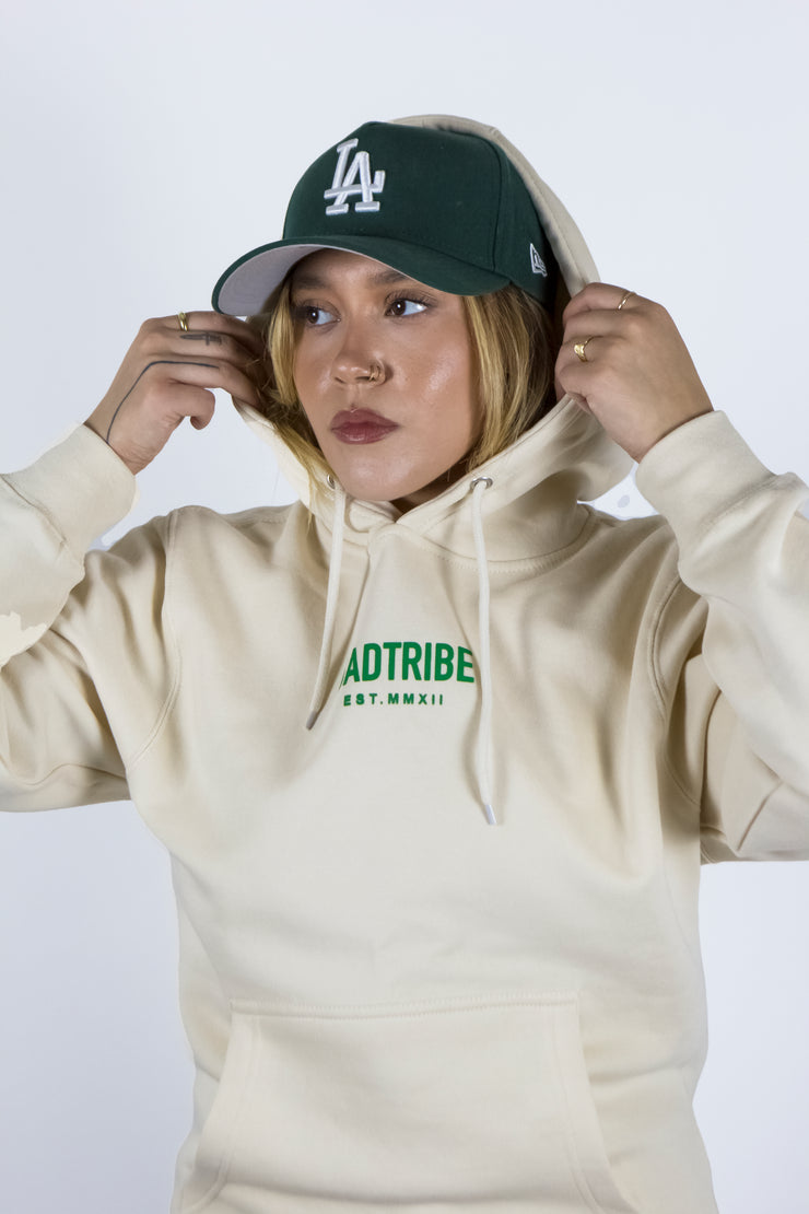 No pretending hoody (green)
