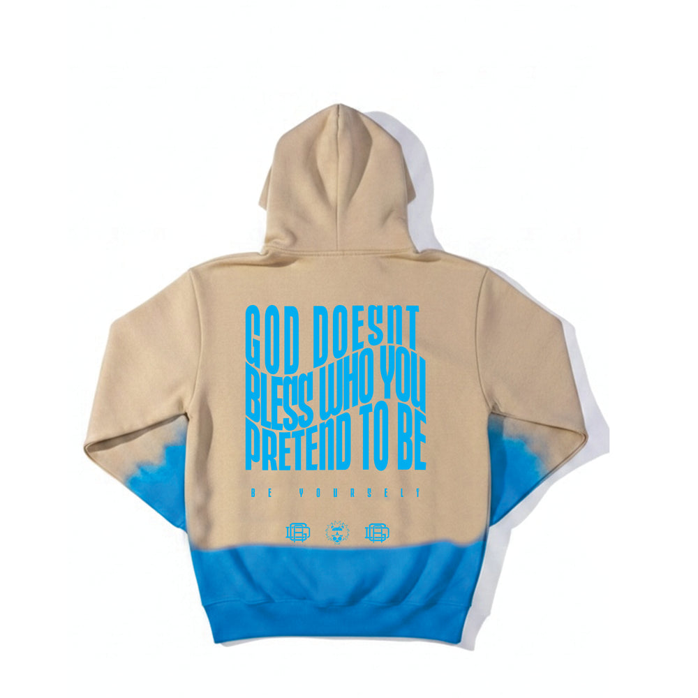 (Puff) No pretending hoody blue