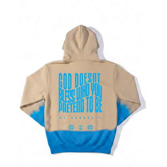 (Puff) No pretending hoody blue