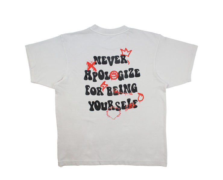 Never Apologize Box Tee